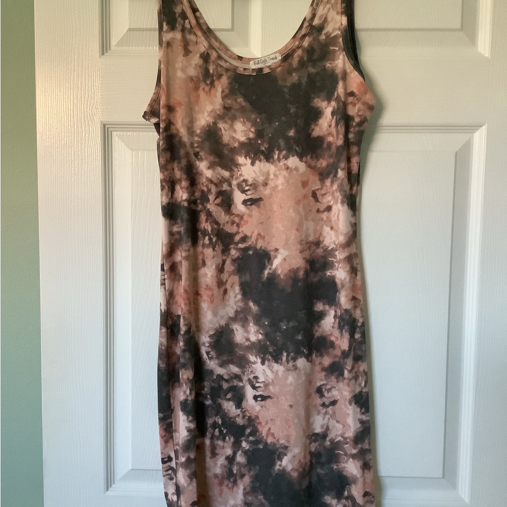Tie-Dye Sleeveless Dress